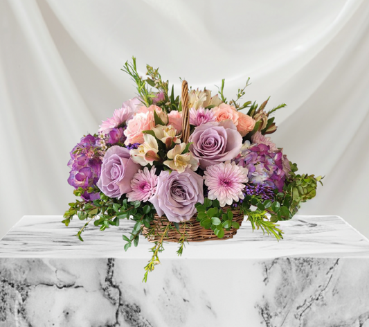Lavender Bliss Basket